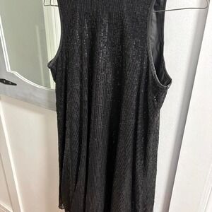 Black sequin dress #partydress